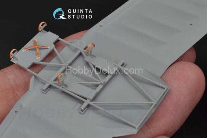 3D Декаль интерьера кабины Bu 131 для модели ICM QD32016