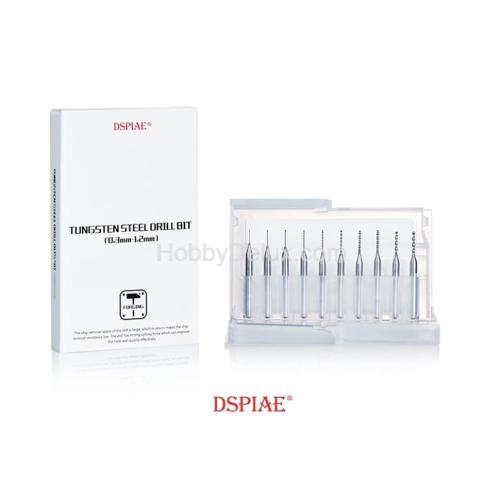 DSPIAE DB-03 Свёрла набор 10 шт. (0,3мм-1,2мм)