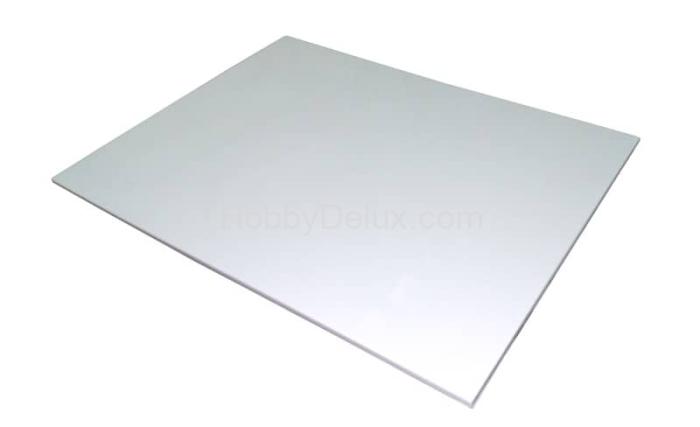 Листовой полистирол 0,7мм 20х30см (2 листа)																 MM511