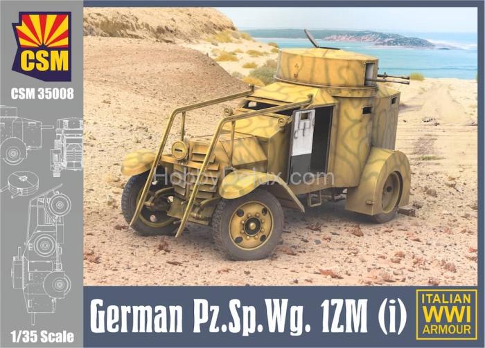Сборная модель German Pz.Sp.Wg. 1ZM (i) armoured car CSM35008