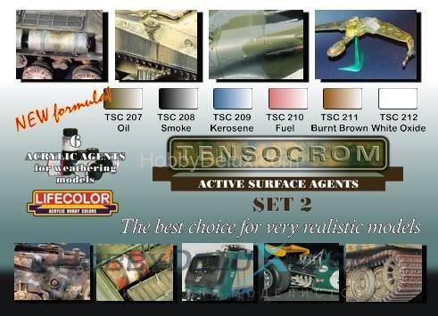 Набор жидких пигментов TENSOCROM SET #2 TSC02