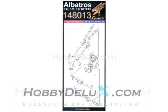 Albatros D.V, D.Va, D.III, OEFFAG (laser) HGW148013