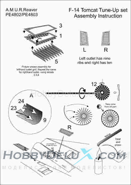 F-14A Tomcat Tune-Up Sets 1/48 AR-4803
