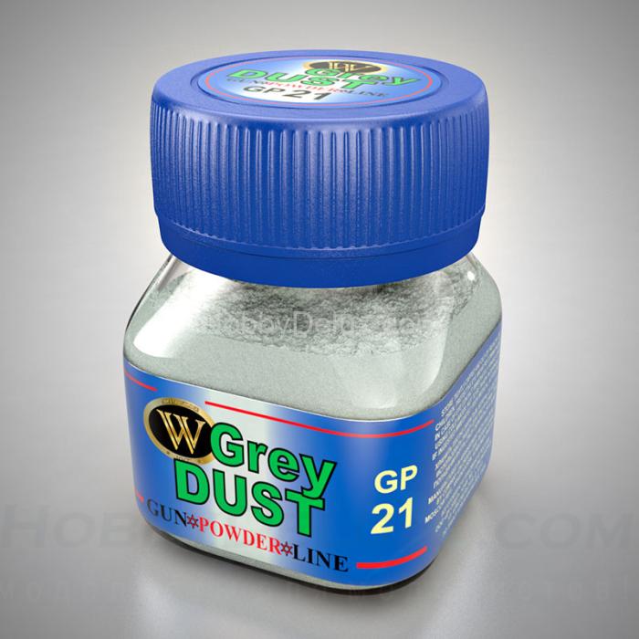 WILDER GP-21 Сухой пигмент - СЕРАЯ ПЫЛЬ HDF-GP-21