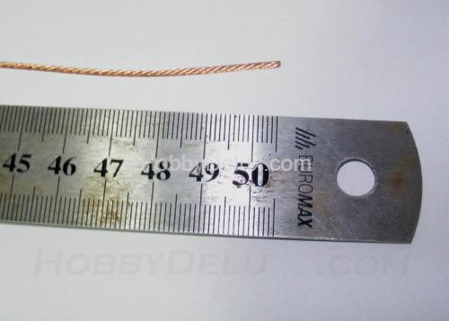 Трос для БТТ диаметр 0,65 мм, длина 50 см