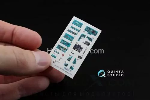 3D Декаль интерьера кабины МиГ-31M