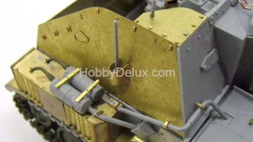 Набор фототравления для СУ-76 щиты боевого отделения (Звезда)