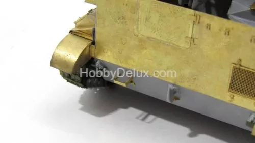 Набор фототравления для СУ-76 щиты боевого отделения (Звезда)