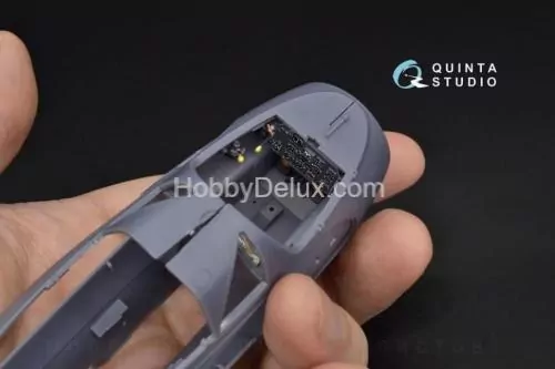 3D Декаль интерьера кабины Me 163B для модели Meng