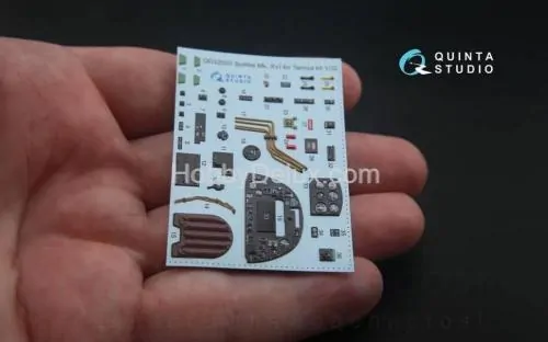 3D Декаль интерьера кабины Spitfire Mk.XVI для модели Tamiya
