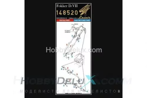 Fokker D.VII (laser) EDUARD