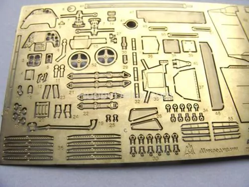 Набор фототравления для Bf-109 G6 (Звезда)