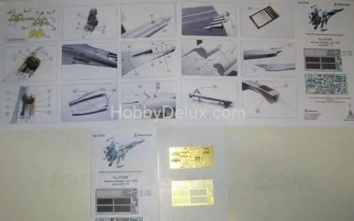 Набор фототравления для Су-27 СМ (Звезда)