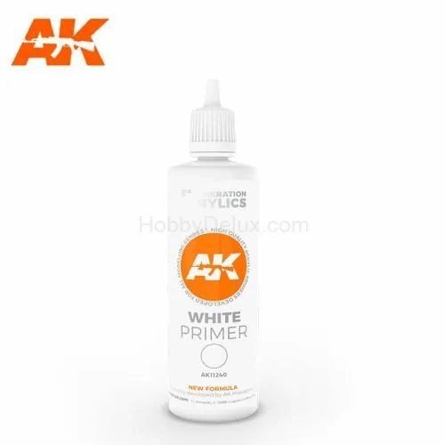 Грунт белый 100 мл / WHITE PRIMER 100 ml