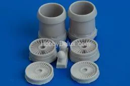 Входной канал и компрессор низкого давления двигателя Д-30