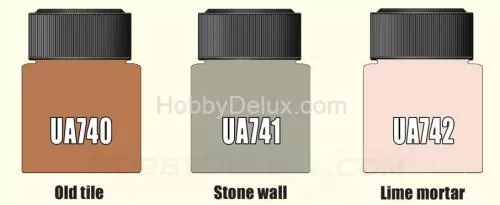 Набор красок Life Color -  EASY3 Debris and Rubble 2