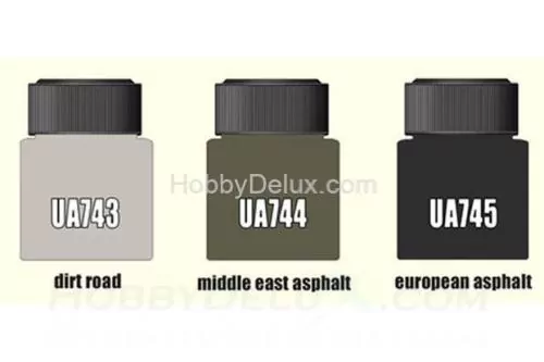 Набор красок Life Color -  EASY3 City and surroundings WAR ON THE ROAD