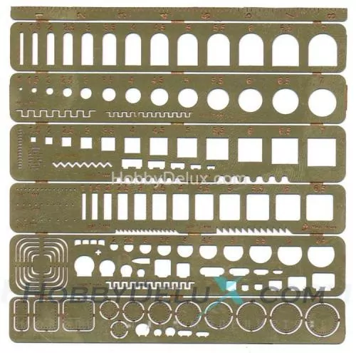Трафарет №1 (Лекала для нанесения расшивки)