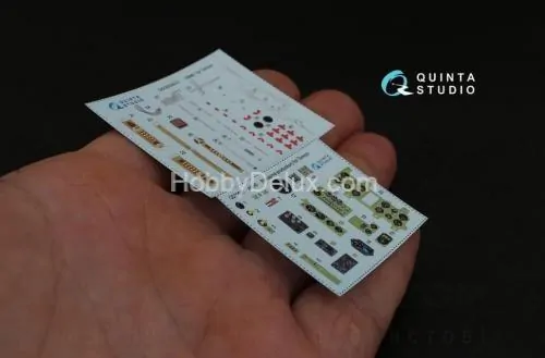 3D Декаль интерьера кабины A6M5 Nakajima prod. для модели Tamiya