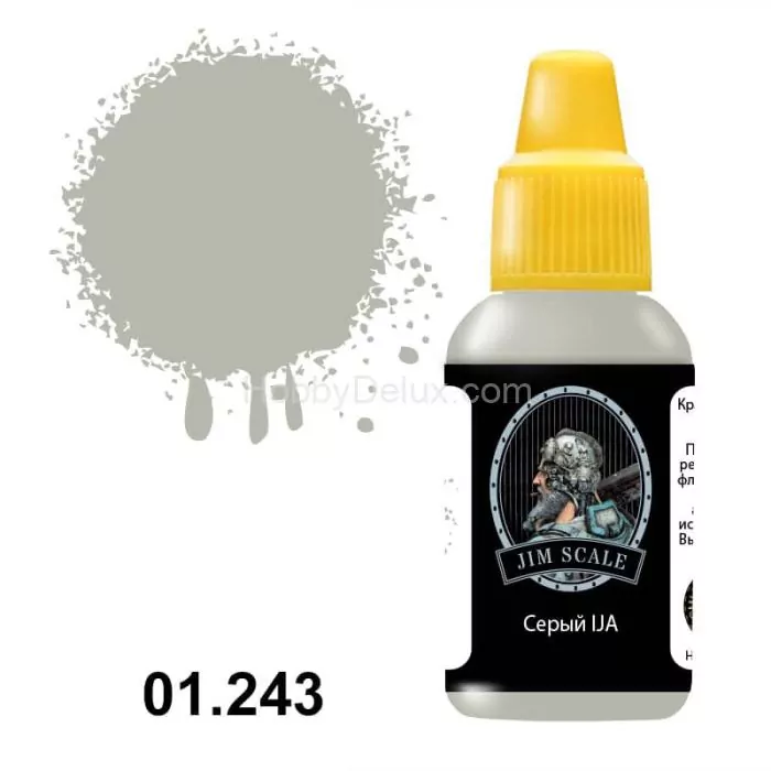Акриловая краска Jim Scale - Серый IJA 01.243