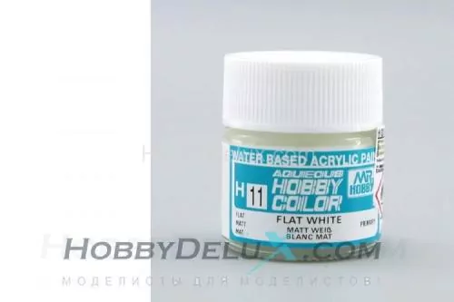 Краска акриловая Hobby Color - H011 Flat White