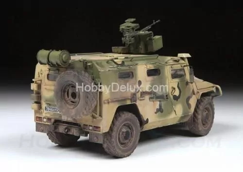 Российский бронеавтомобиль ГАЗ «ТИГР-М» с модулем «Арбалет»