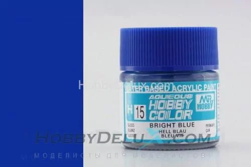 Краска акриловая Hobby Color - H015 Gloss Bright Blue