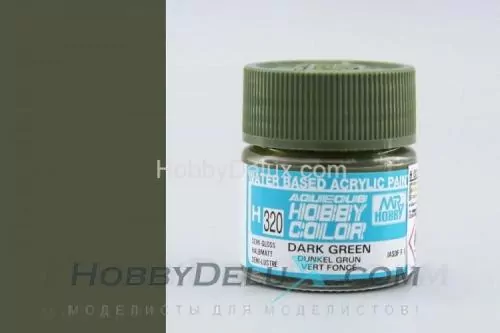 Краска акриловая Hobby Color - H320 Dark Green