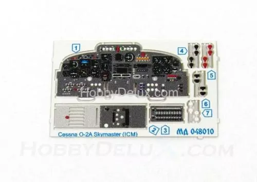 Набор фототравления для Cessna O2A Skymaster