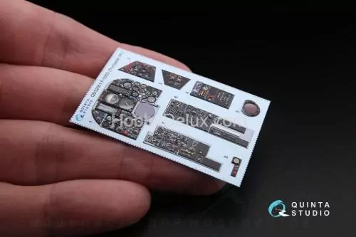 3D Декаль интерьера кабины F-105D для модели Трубач