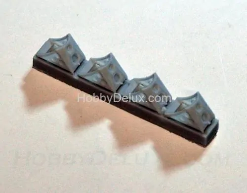 Колодки под колеса шасси, набор №1, размер 575х340х310 мм