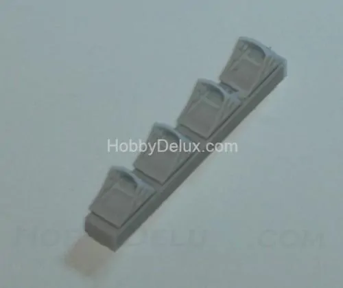 Колодки под колеса шасси, набор №1, размер 575х340х310 мм