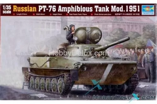 Russian PT-76 amphibious Tank Mod.1951