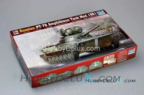 Russian PT-76 amphibious Tank Mod.1951