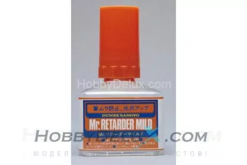 Разбавитель Mr.RETARDER MILD 40 мл. со свойством замедления высыхания краски