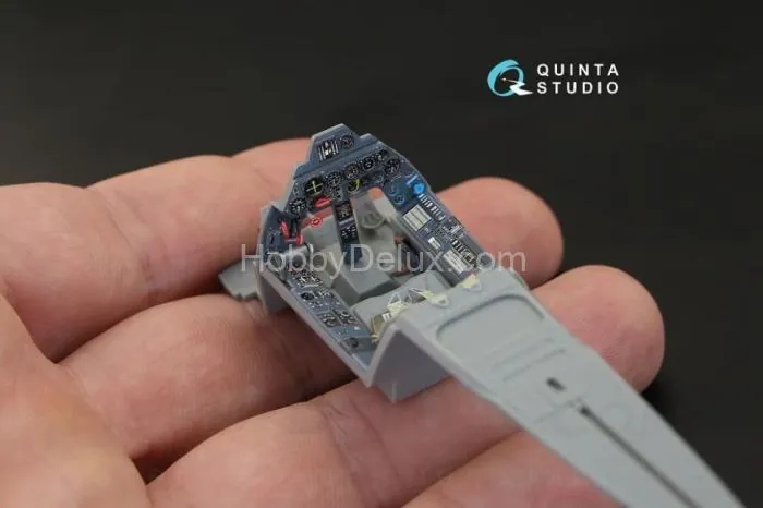 3D Декаль интерьера кабины FW 190A-5 для модели Hasegawa QD32055