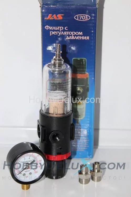 Фильтр воздушный с регулятором, с манометром, (компрессор 1203, 1203II)