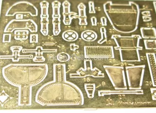 Набор фототравления для Bf-109 от Звезды