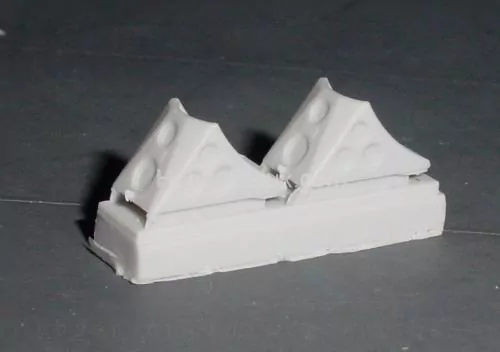 Колодки под колеса шасси, набор №1, размер 575х340х310 мм