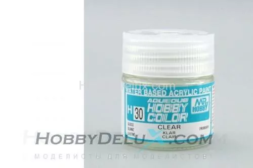 Краска акриловая Hobby Color - H030 Gloss Clear