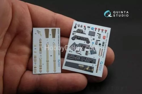 3D Декаль интерьера кабины FW 190D-9 для модели Hasegawa