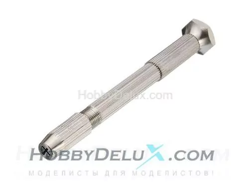 Минидрель ручная с двумя реверсивными цангами