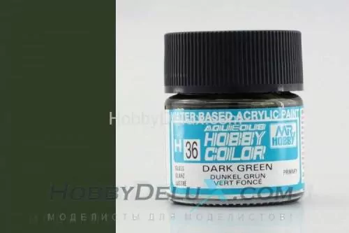 Краска акриловая Hobby Color - H036 Dark Green