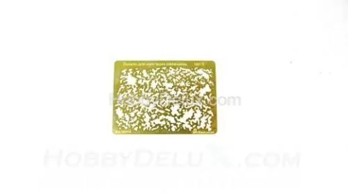 Лекало для имитации ржавчины, тип 3