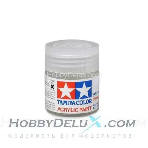 Краска акриловая Tamiya - X-35 Semi-Gloss Clear (полуматовый лак)