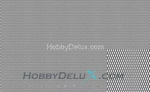 Профнастил (лист А5), ромб 0,35 на 0,9 мм, толщина нити 0,1 мм.