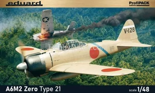 Модель самолета A6M2 Zero Type 21