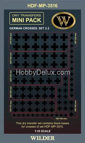 WILDER MP-3516 Сухие декали - MINI PACK 3516
