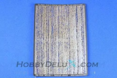 Трафарет деревянной структуры