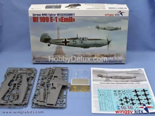 German WWII Fighter MESSERSCHMITT Bf 109 E-1